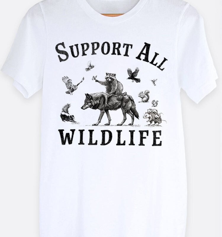 Support All Wildlife Graphic Tee