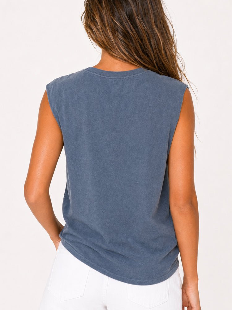 Vintage Wash Muscle Tank - view 3