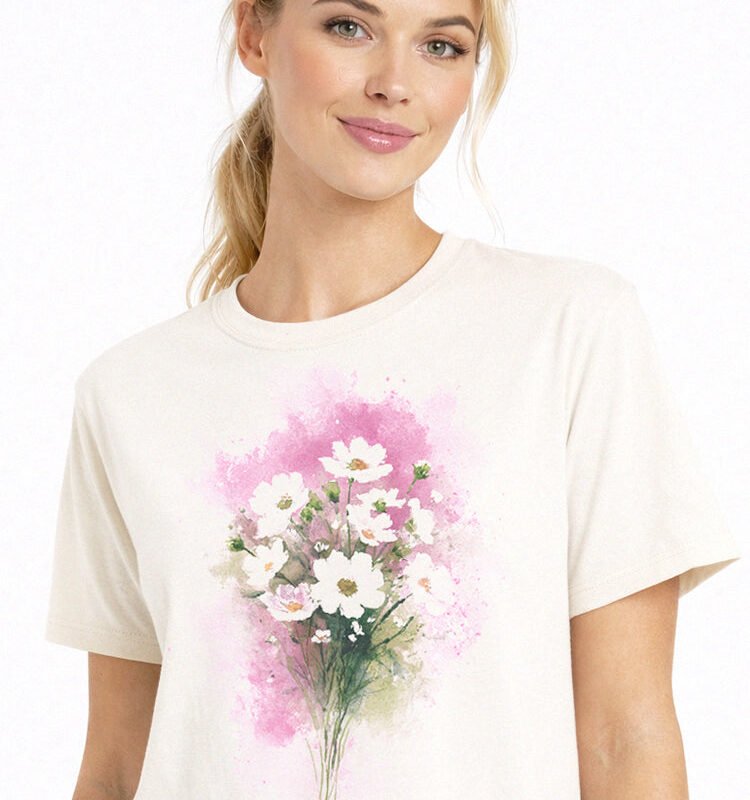 Wildflower Splash Graphic Tee